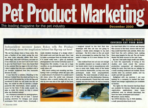 Pet Product Marketing Article
